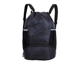 Recycled 200D ripstop polyester Drawstring bag