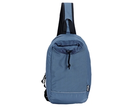 Recycled 200D ripstop polyester Sling Backpack