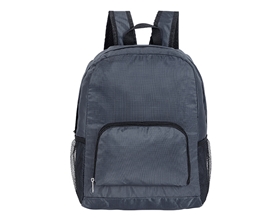 Recycled 200D ripstop Foldable Backpack